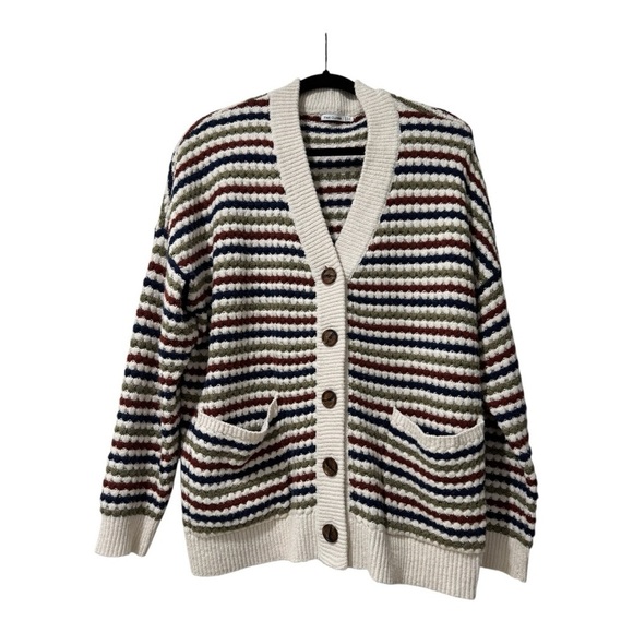 Pink Clover Sweaters - Pink Clover Myrtle Buttoned Cardigan 100% Polyester XL BOHO Cottagecore …